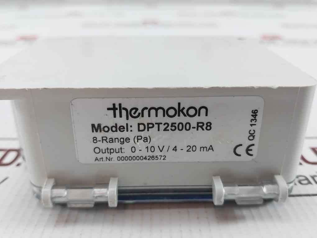 Thermokon Dpt2500-r8 Differential Pressure Transmitter 0-10v/4-20ma