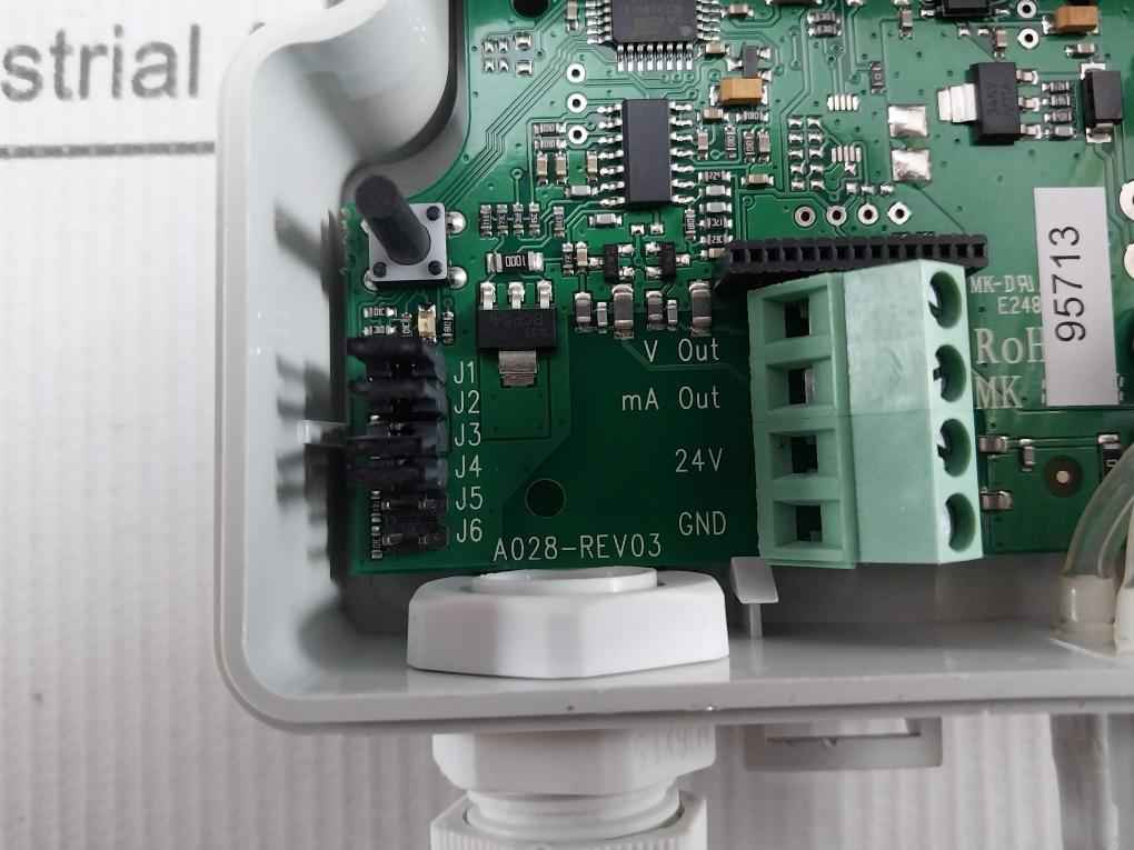 Thermokon Dpt2500-r8 Differential Pressure Transmitter 0-10v/4-20ma