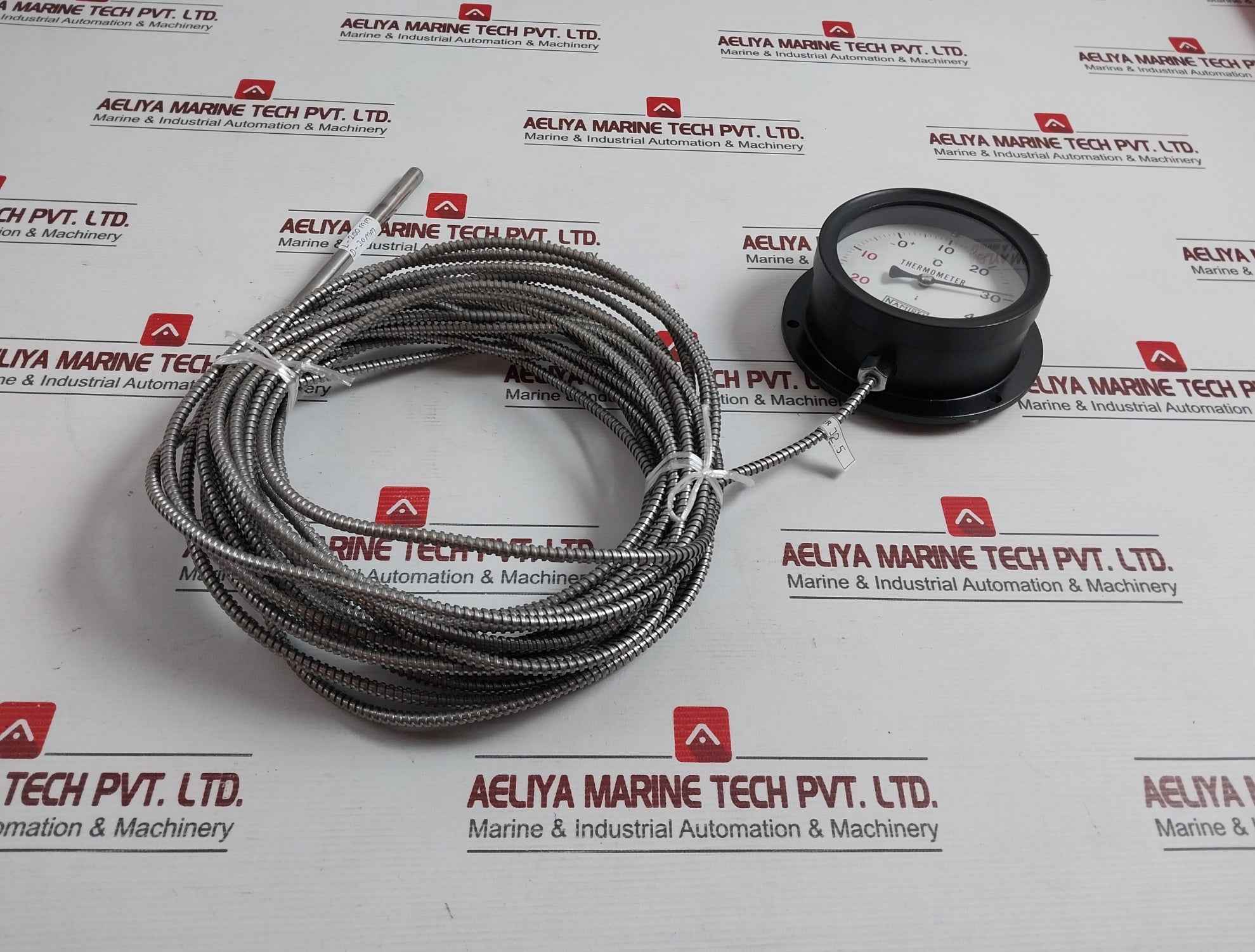 Thermometer L-200 Mm Cable Meter 12.5 Namirei -30 To 50°C