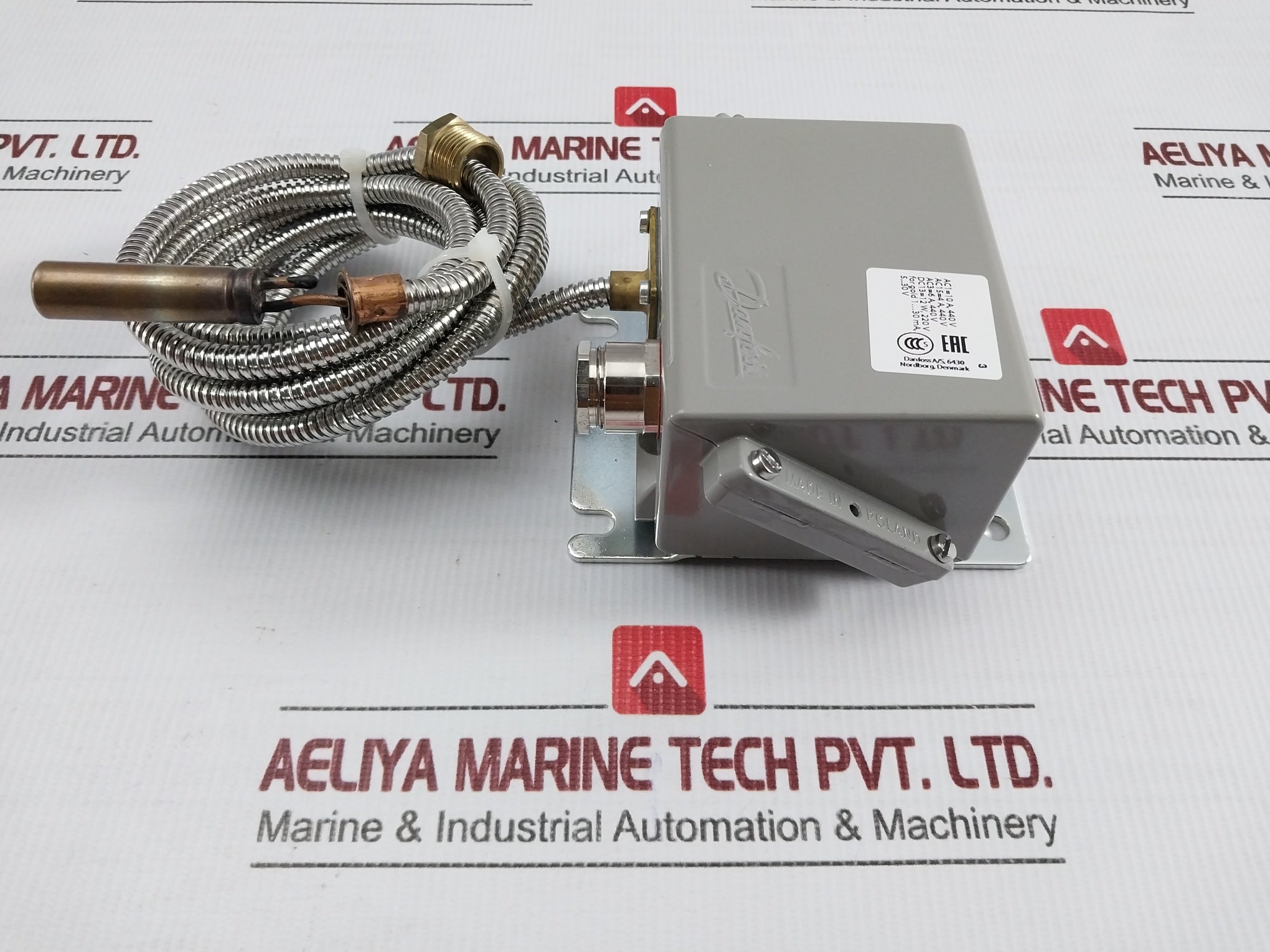 Thermostat +50/+100C 480Vac Danfoss Kps 79