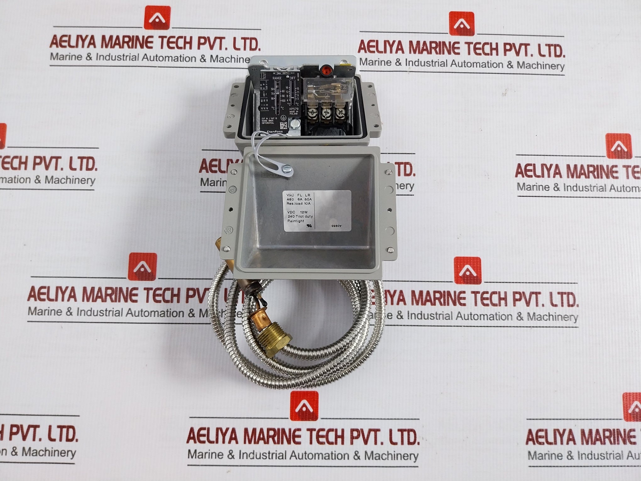 Thermostat +50/+100C 480Vac Danfoss Kps 79