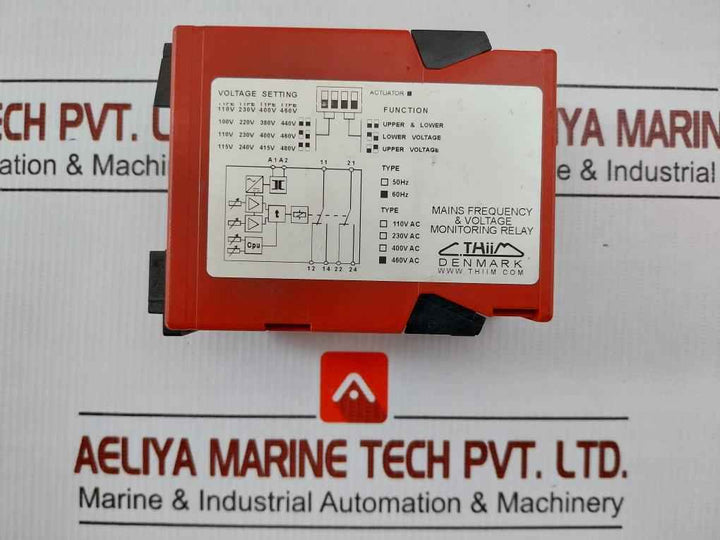 Thiim 460V Ac Mains Frequency & Voltage Monitoring Relay F605 B460 Aa4C