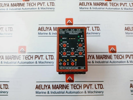 Thiim Padf 4602 F610 B460 Aa4C 3 Phase Voltage & Frequency Control Relay