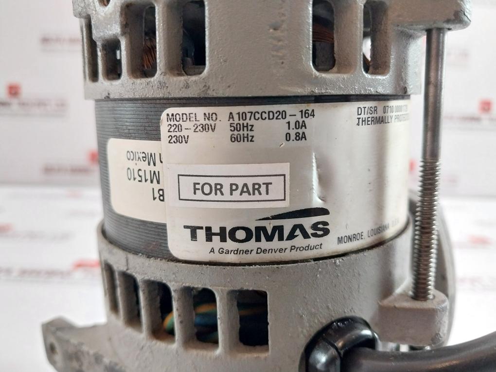 Thomas 230V Diaphragm Vacuum Pump A107Ccd20-164