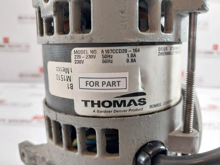 Thomas 230V Diaphragm Vacuum Pump A107Ccd20-164