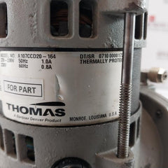 Thomas 230V Diaphragm Vacuum Pump A107Ccd20-164