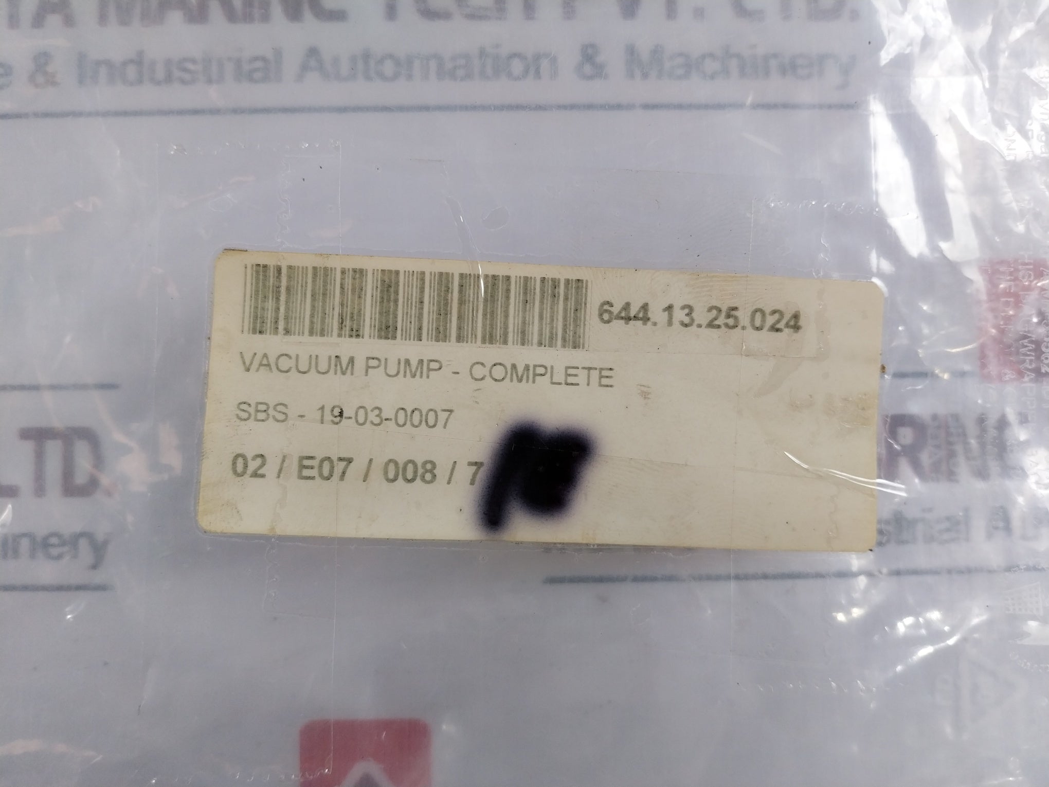 Thomas 607cd32-euro-f Compressor &amp; Vacuum Pump 230v 50 Hz