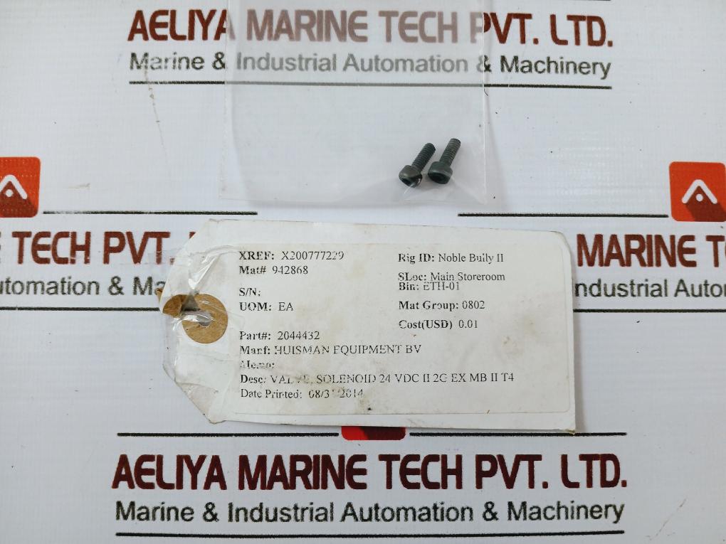 Thomas Magnete EXPPCD06 Solenoid Valve 24VDC 20BAR