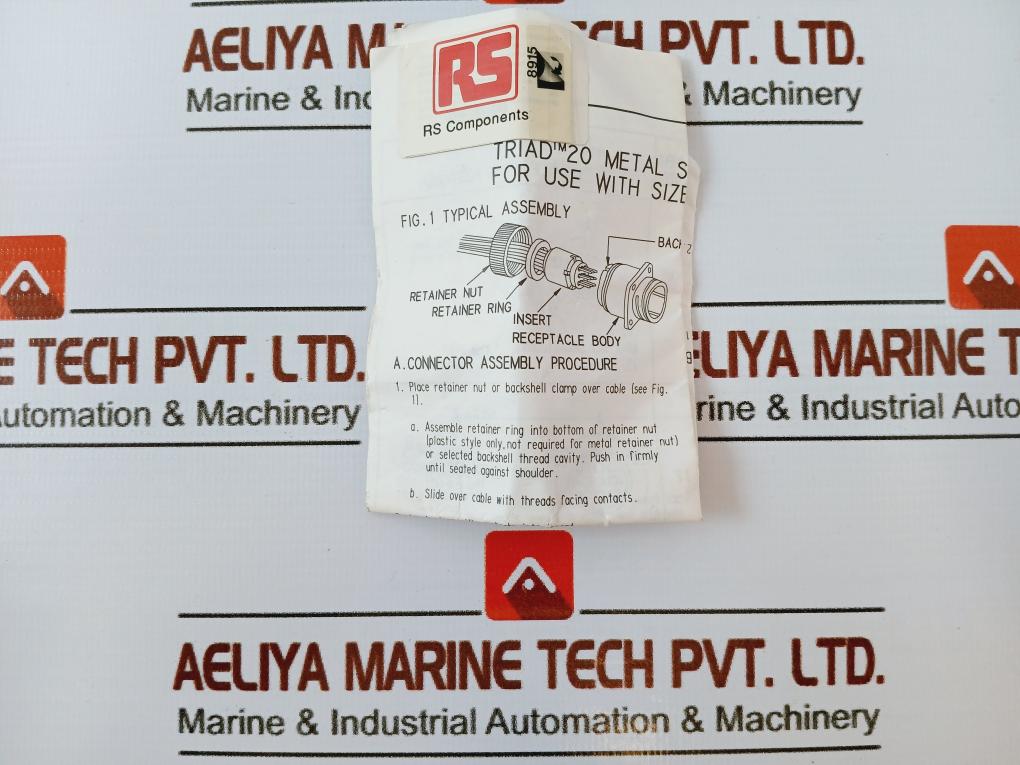 Thomas & Betts M1710-p09 9-way Cable Plug Shell