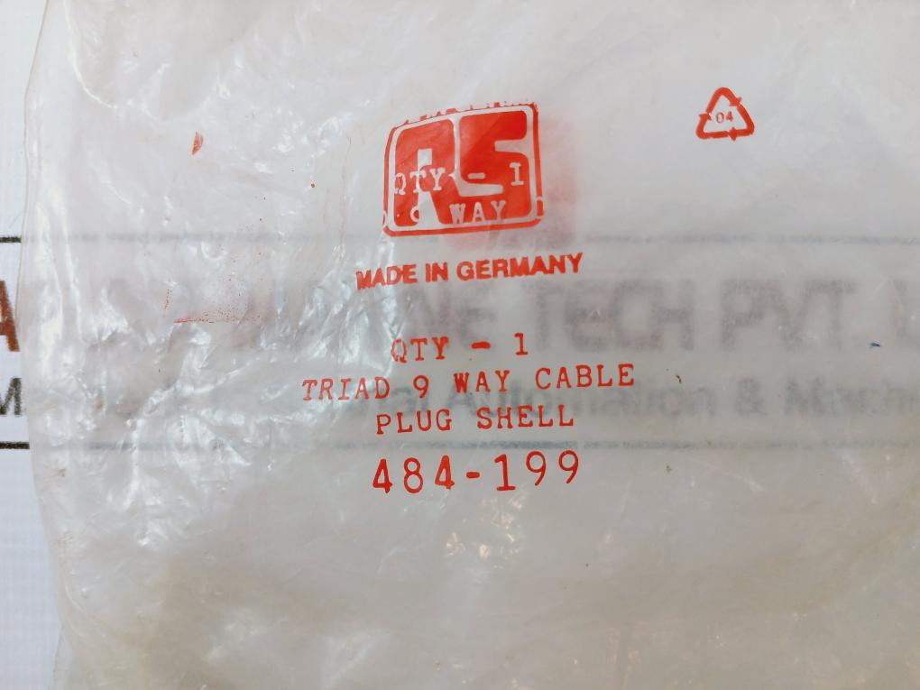 Thomas & Betts M1710-p09 9-way Cable Plug Shell