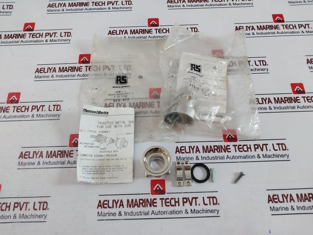 Thomas & Betts M178Sr-70 Metal Shell Connector For Size 16 Contacts