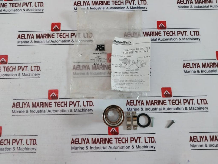 Thomas & Betts M178Sr-70 Metal Shell Connector For Size 16 Contacts