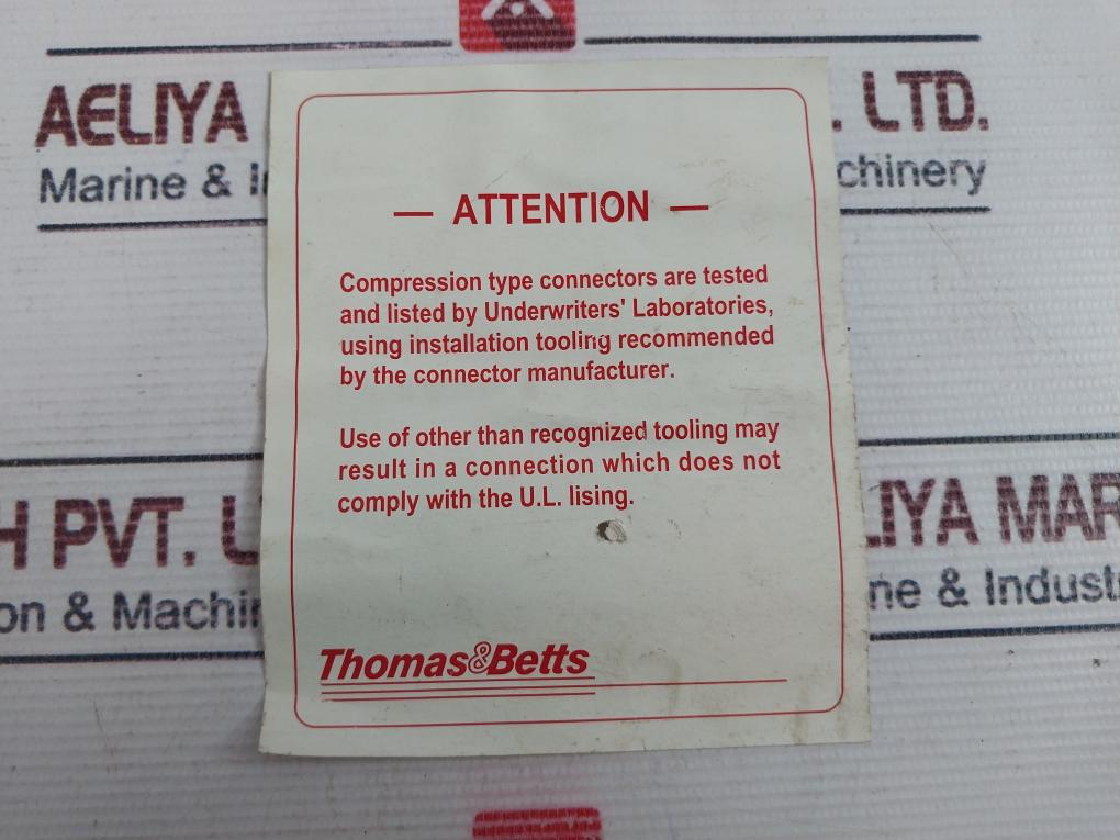 Thomas & Betts Tbm8S Crimping Tool Kit (Incomplete)