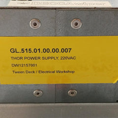 Thor Power Supply Unit Dw12157001 Decca Wiper 220Vac