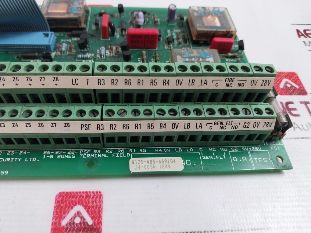 Thorn Security 125-065-605 Printed Circuit Board Card 24-00sn 1644