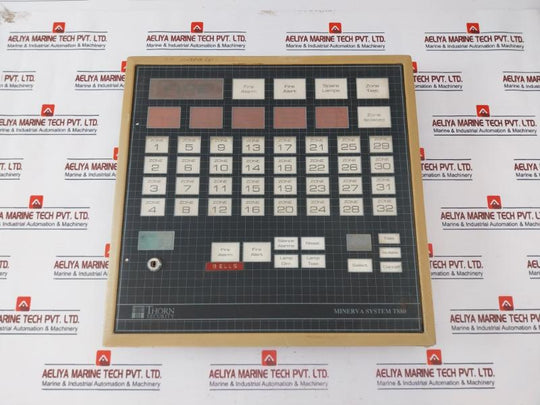 Thorn Security T880 Minerva System Fire Alarm Control Front Panel