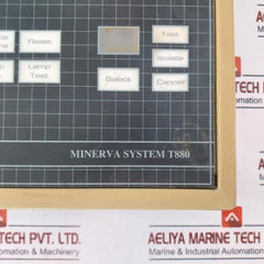 Thorn Security T880 Minerva System Fire Alarm Control Front Panel