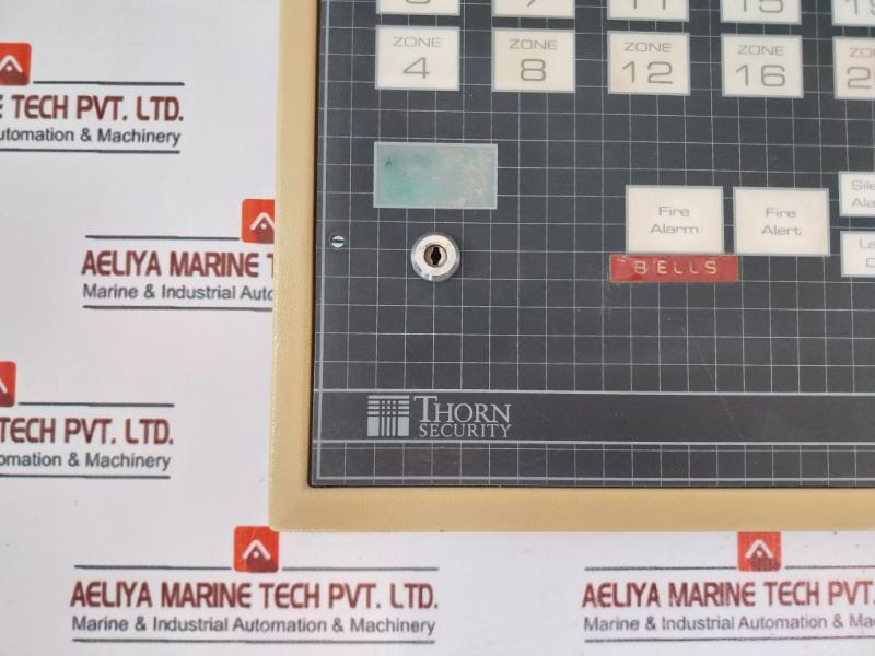 Thorn Security T880 Minerva System Fire Alarm Control Front Panel