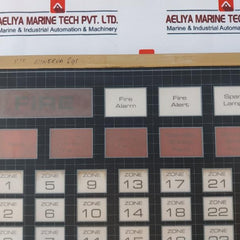 Thorn Security T880 Minerva System Fire Alarm Control Front Panel