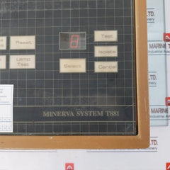 Thorn Security T881 Fire Alarm Control Panel 8 Zone Display Controller 125065605