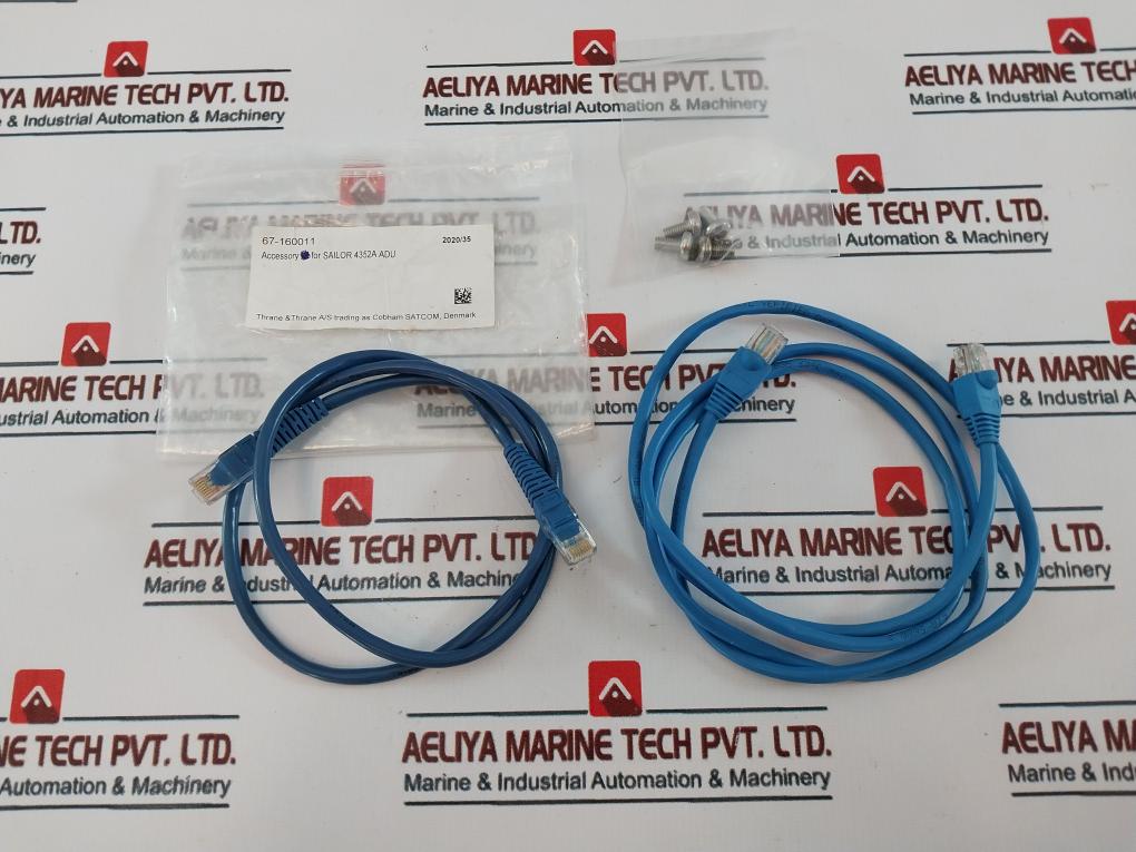 Thrane 67-160011 Ethernet Cable for Sailor 4352A ADU E210567 AWM 2835 60°C