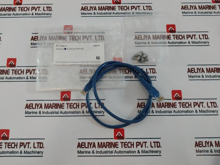 Thrane 67-160011 Ethernet Cable for Sailor 4352A ADU E210567 AWM 2835 60°C