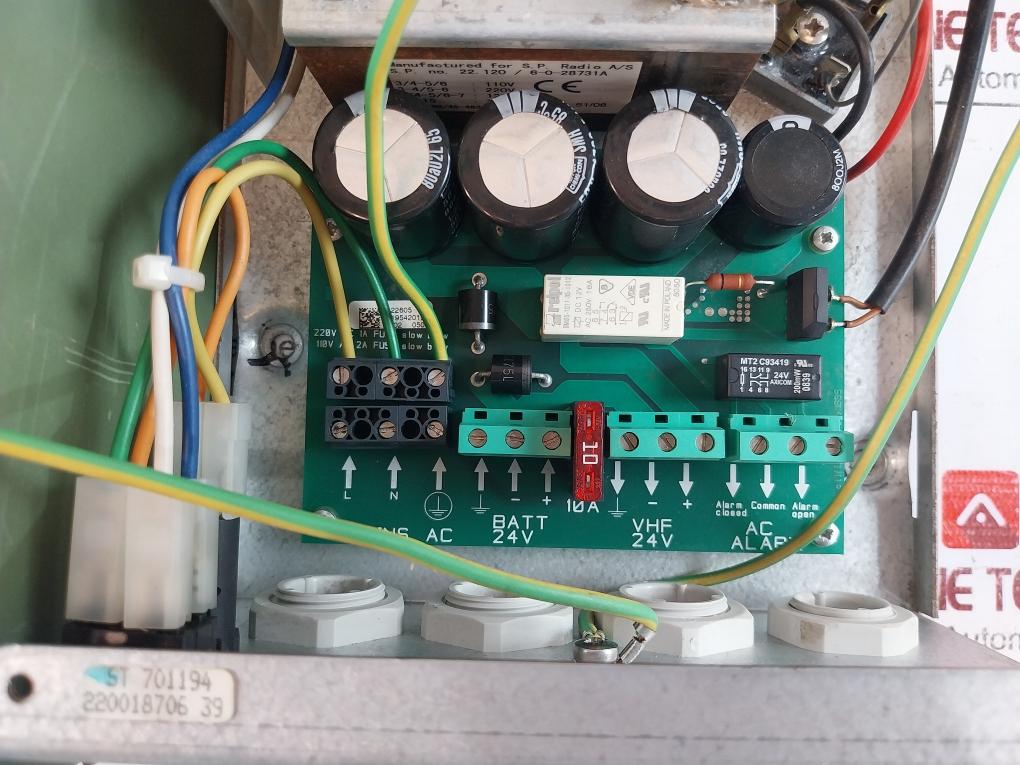 Thrane & Thrane N163S Ac/Dc Power Supply Rectifier Board 24V Dc