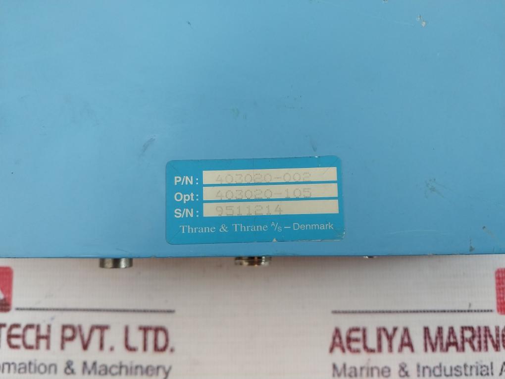 Thrane & Thrane Tt-3020B Inmarsat-c Transceiver 403020-002