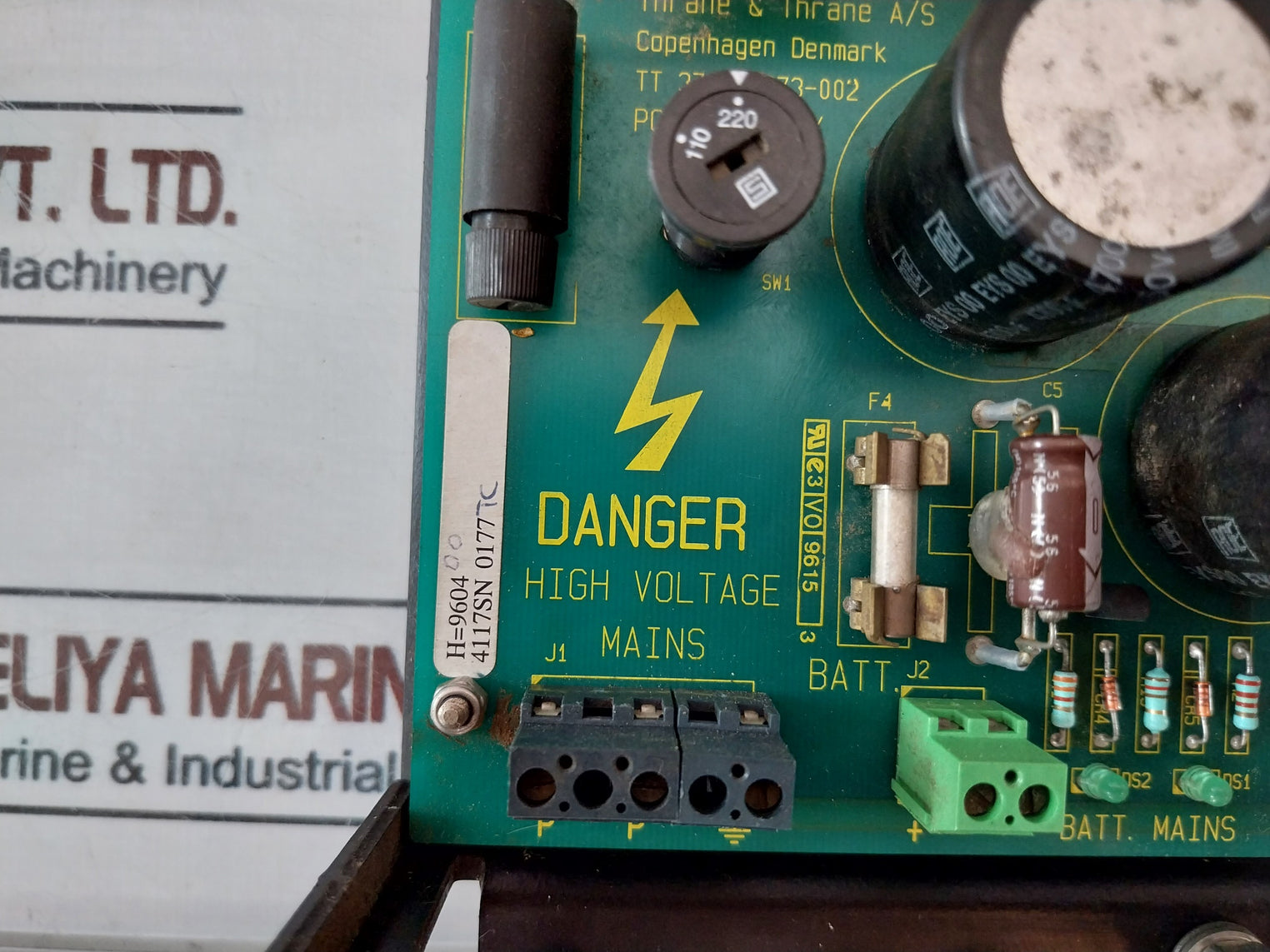 Thrane & Thrane 403680-002 Power Supply 115/230 Vac