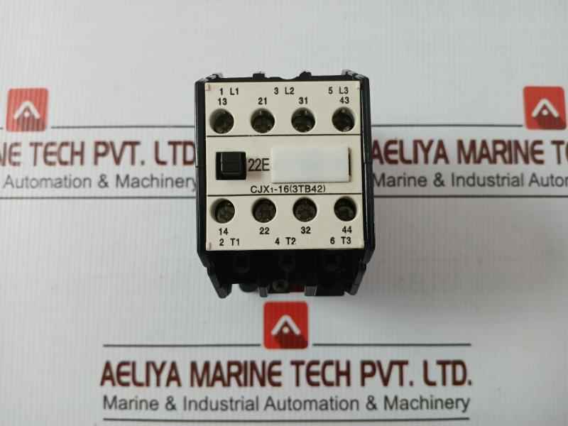 Three-pole Magnetic Ac Contactor Cjx1-16/22 Shanghai 30A