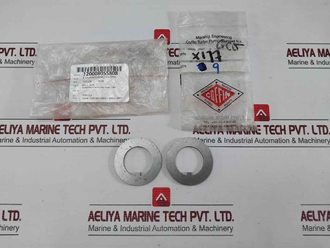 Thrust Washers For Main Feed Pump Coffin 17211 X179