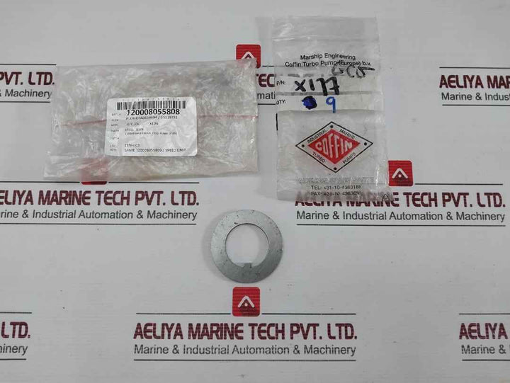 Thrust Washers For Main Feed Pump Coffin 17211 X179