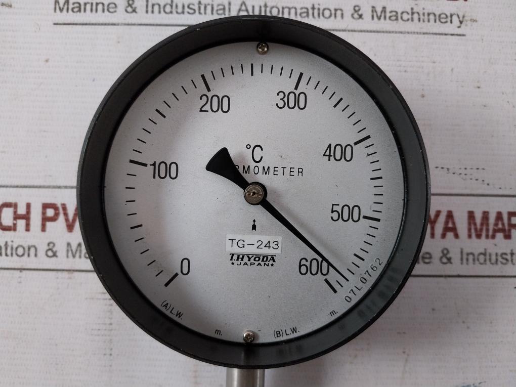Thyoda 0 To 600°C Thermometer 545 Mm 10Mm Tg-243