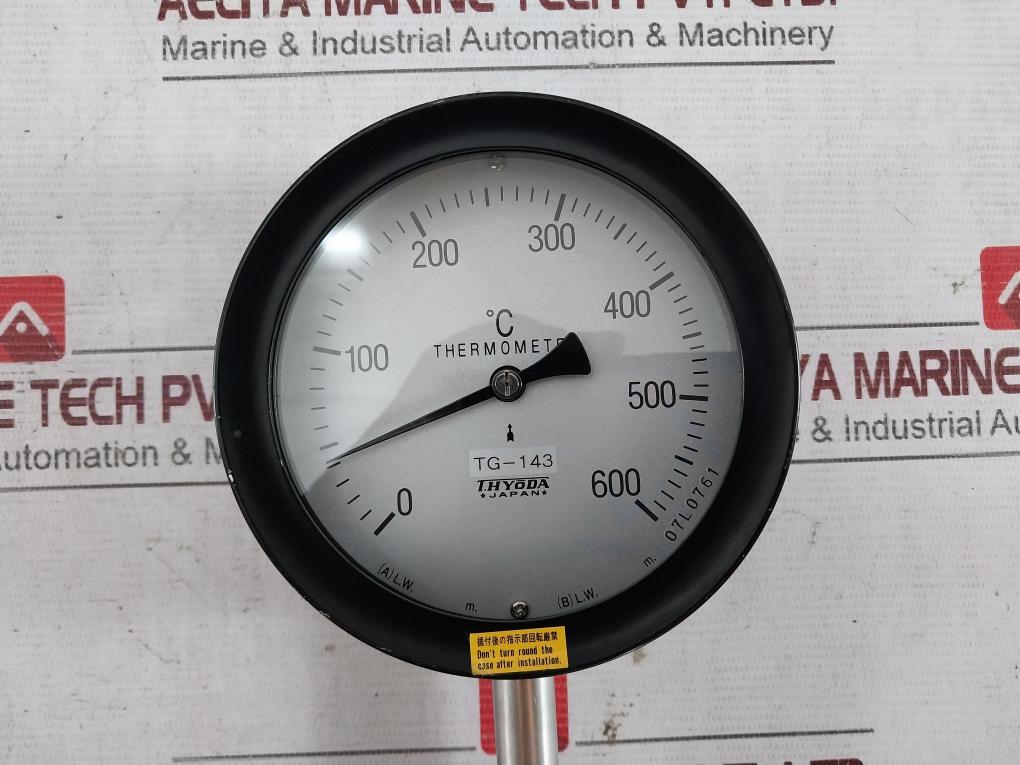 Thyoda 0 To 600˚C Thermometer Tg-143 07L0761