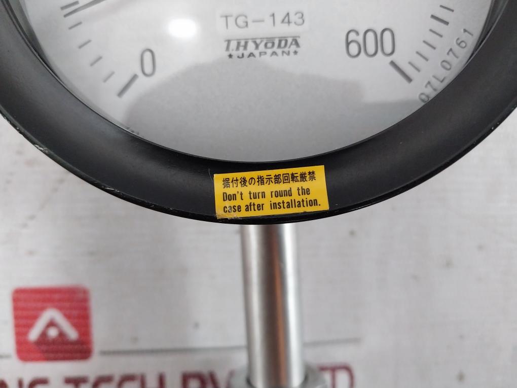 Thyoda 0 To 600˚C Thermometer Tg-143 07L0761