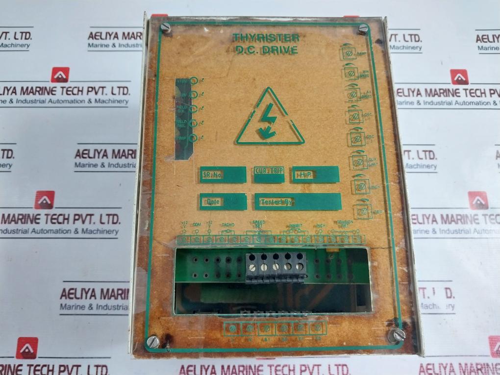 Thyristor D.C. Motor Drive -12/+12 V