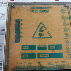 Thyristor D.C. Motor Drive -12/+12 V