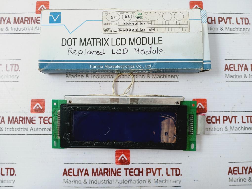 Tianma Microelectronics 1-43782-k120 Dot Matrix Lcd Module, Dfmc24064 ...