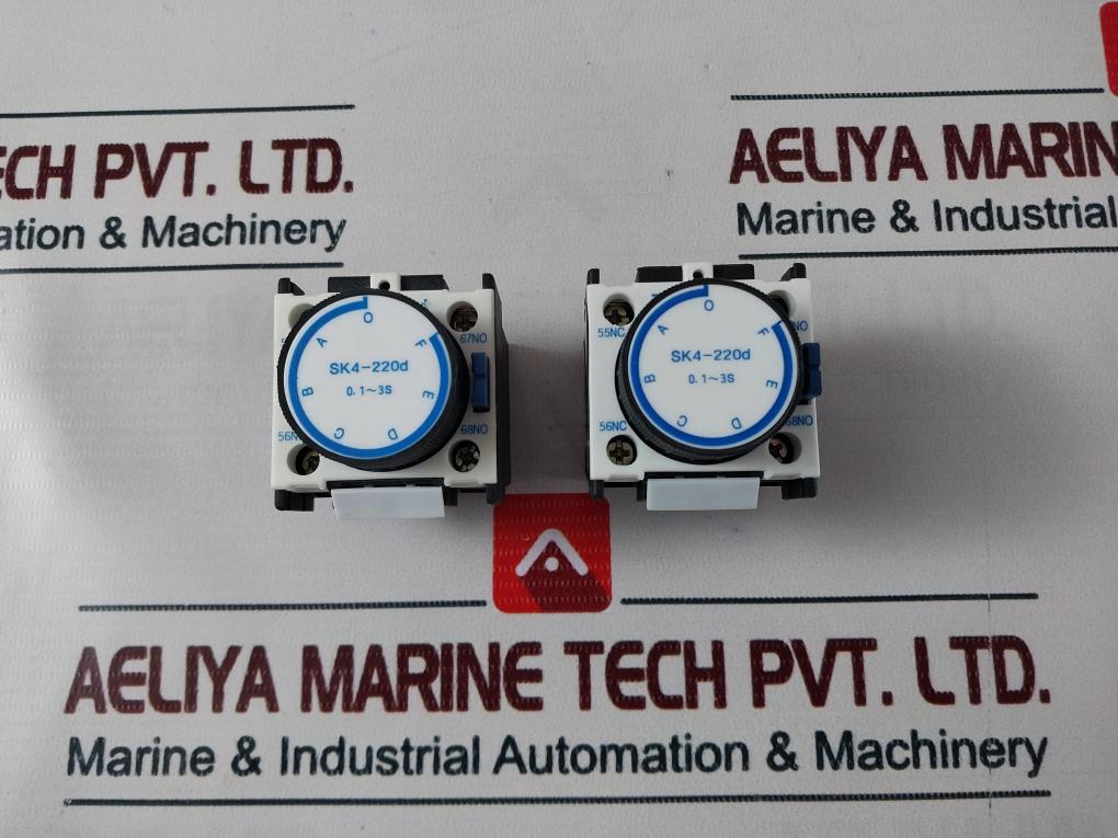 Tianshui 213 Sk4-220D Pneumatic Time Delay Block 0.1~3S, 690V 10A