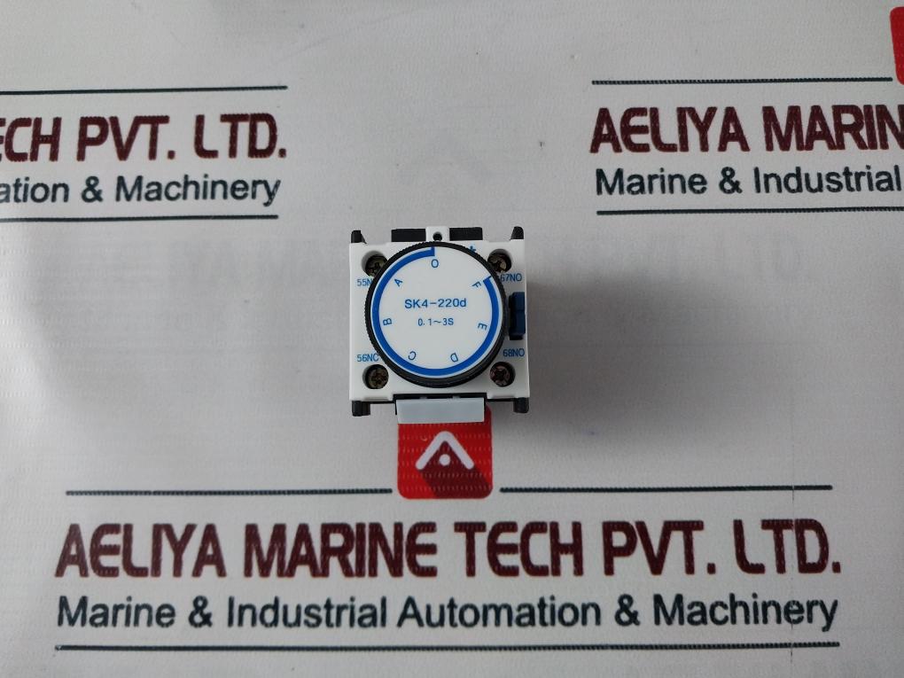 Tianshui 213 Sk4-220D Pneumatic Time Delay Block 0.1~3S, 690V 10A