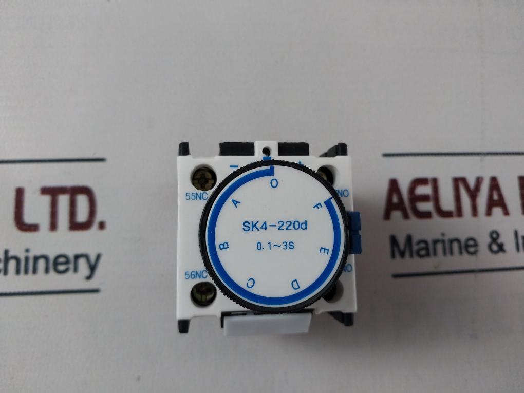 Tianshui 213 Sk4-220D Pneumatic Time Delay Block 0.1~3S, 690V 10A