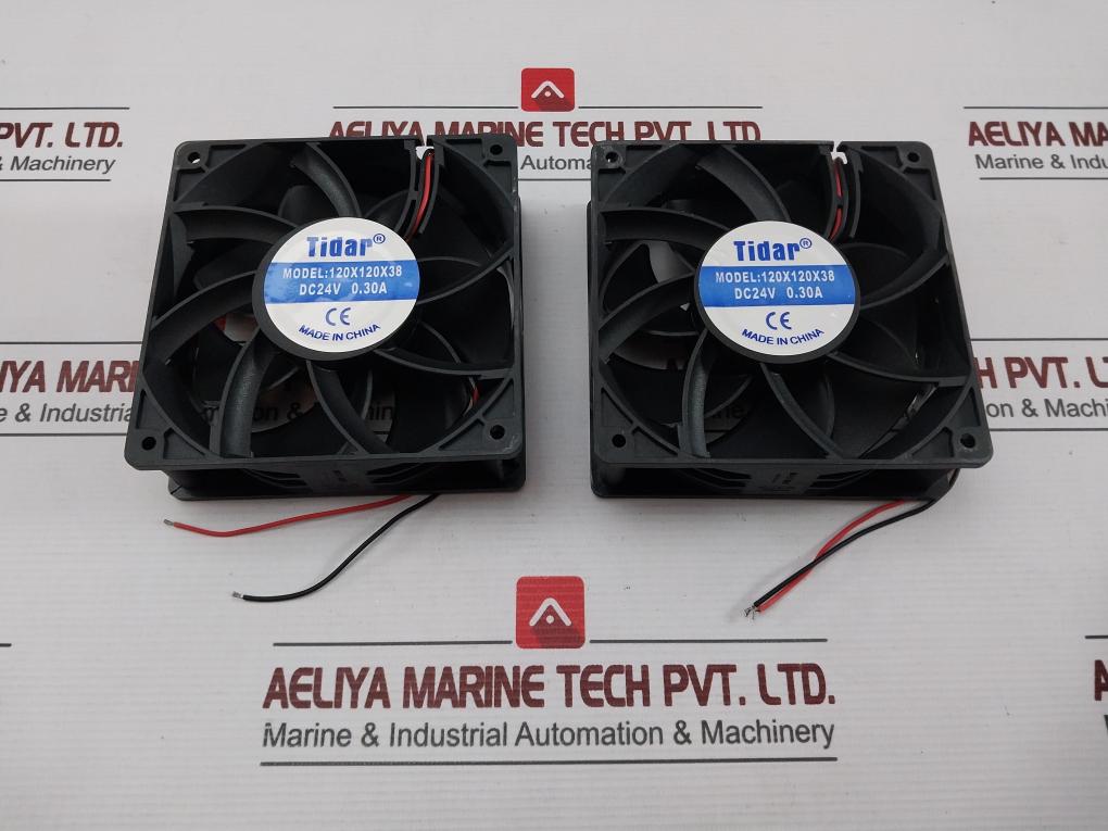 Tidar 120X120X38 Dc Cooling Fan 24V 0.30A 120Mm