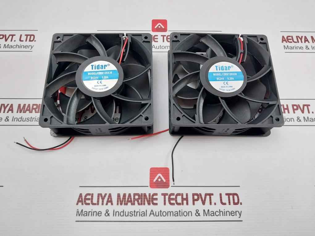 Tidar Rqa12038 Dc Axial Fan 24V 0.20A