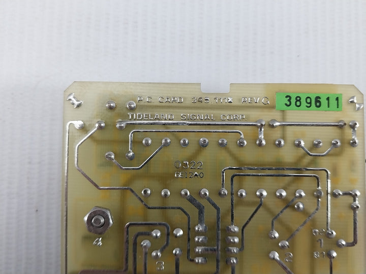 Tideland Signal Scr Control Circuit 530-1218