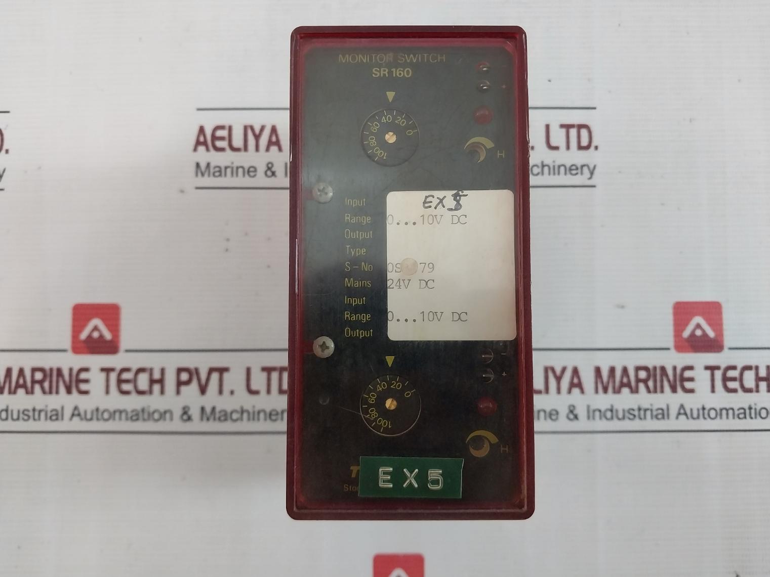 Tillquist Sr 160 Monitor Switch 24Vdc Input: Ex5