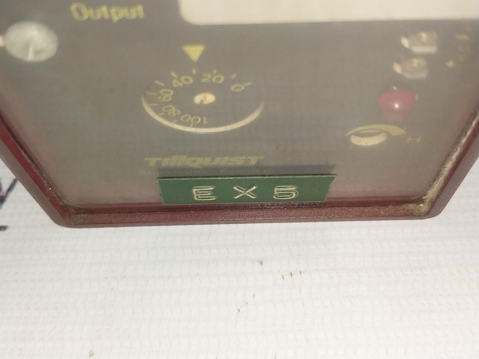 Tillquist Sr 160 Monitor Switch 24Vdc Input: Ex5