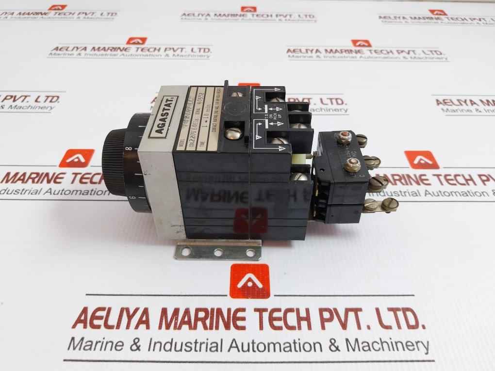 Time Delay Relay 220V 1-10 Minute Timer Agastat 7012L9F Ll