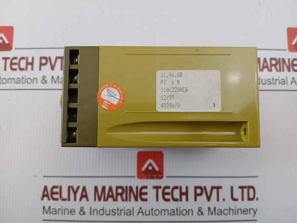 Time Delay Relay 220Vca/220Vac Coel Pz 6 M