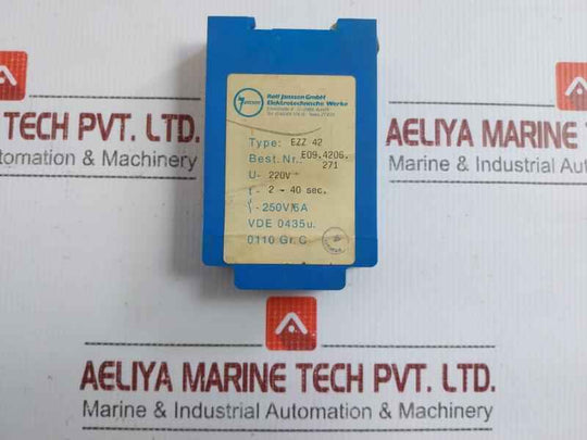 Time Delay Relay Rolf Janssen Ezz 42