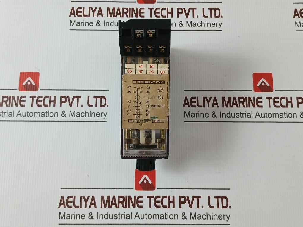Time Delay Relay With Base 0-60 Sec
